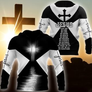 CHRISTIAN CLOTHES : "Premium Christian Jesus Catholic 3D Printed Unisex Shirts NTN12102007"